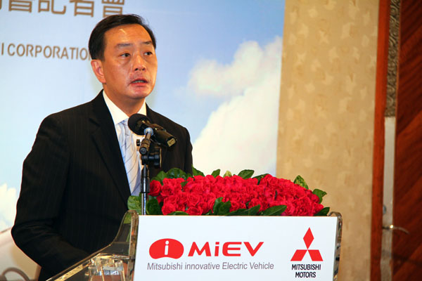 三菱汽車 中華汽車 三菱商事 電動汽車 i-MiEV Mitsubishi 董事長 嚴凱泰