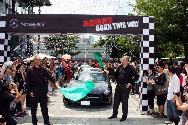 Mercedes-Benz BORN THIS WAY 為道路而生 SLS AMG SLR McLaren LADY GAGA 台中 康柏翰