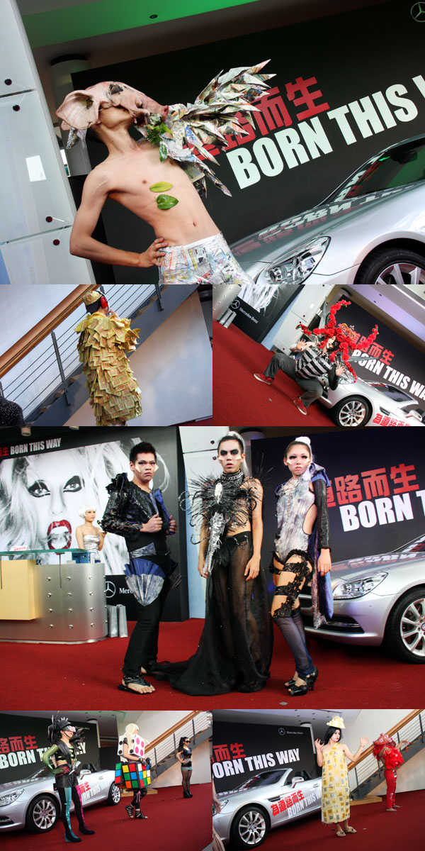 Mercedes-Benz BORN THIS WAY 為道路而生 SLS AMG SLR McLaren LADY GAGA 台中 康柏翰