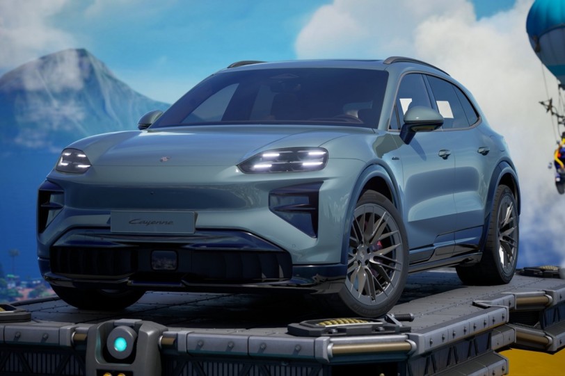 Porsche純電動Cayenne登陸線上遊戲《堡壘之夜》