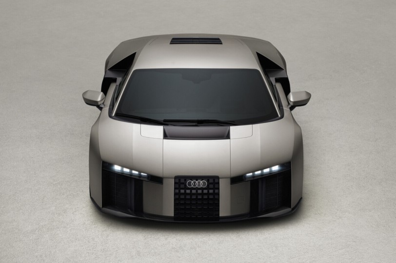 Audi推出首款搭載萬轉引擎高性能混合動力系統的超級跑車：Nuvolari