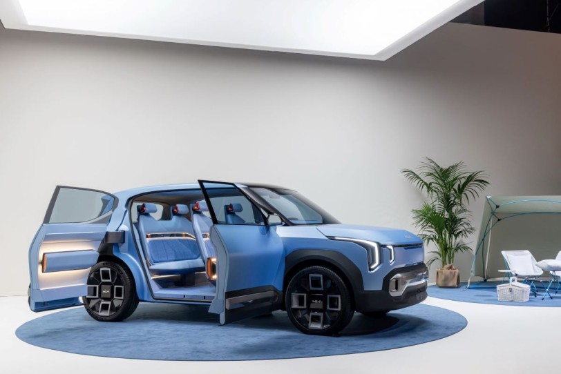 Kia EV2概念車帶來環保、創新的美觀元件
