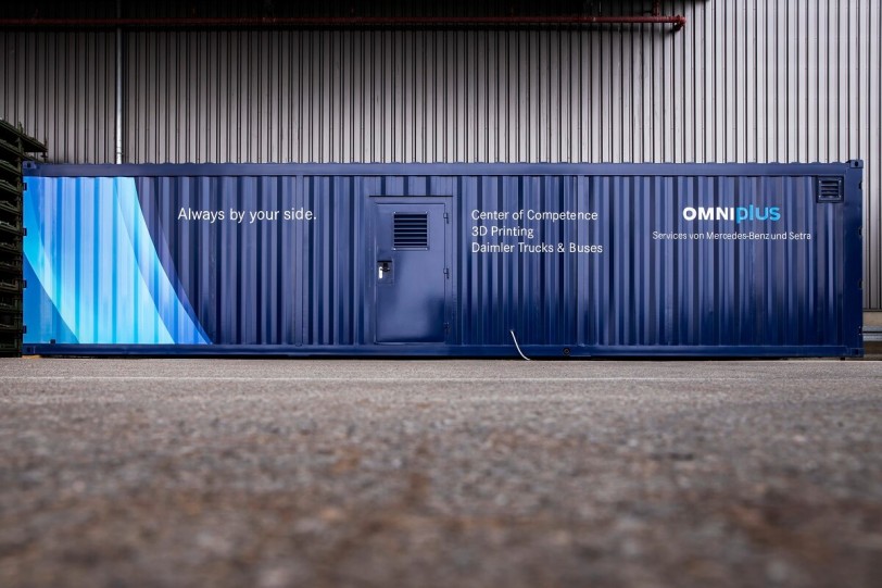 Daimler集團成立「移動式」3D列印中心 為客戶提供最快速的零件供應