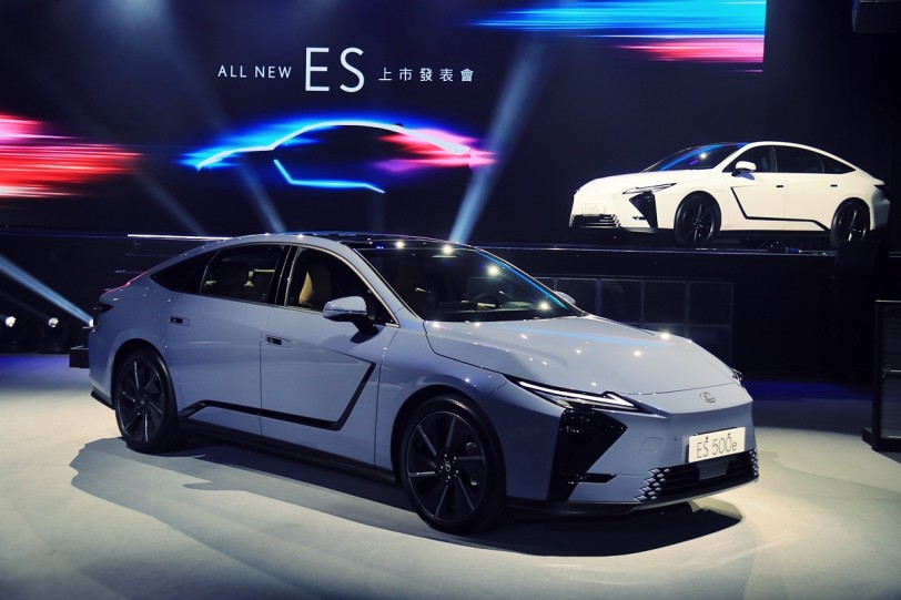 身形與空間有感放大，首度推出純電動力車型！第八代Lexus ES在台上市