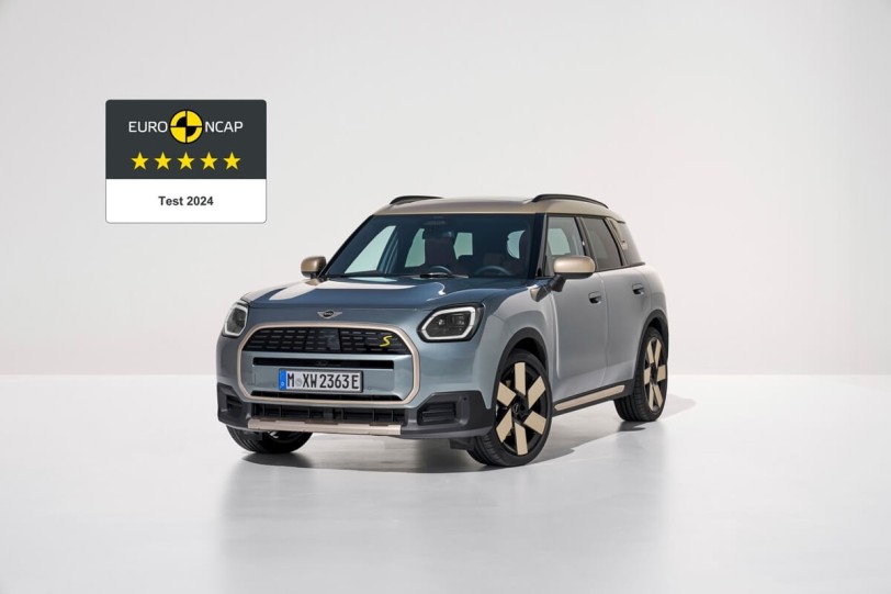 MINI Countryman榮獲Euro NCAP五顆星最高評級