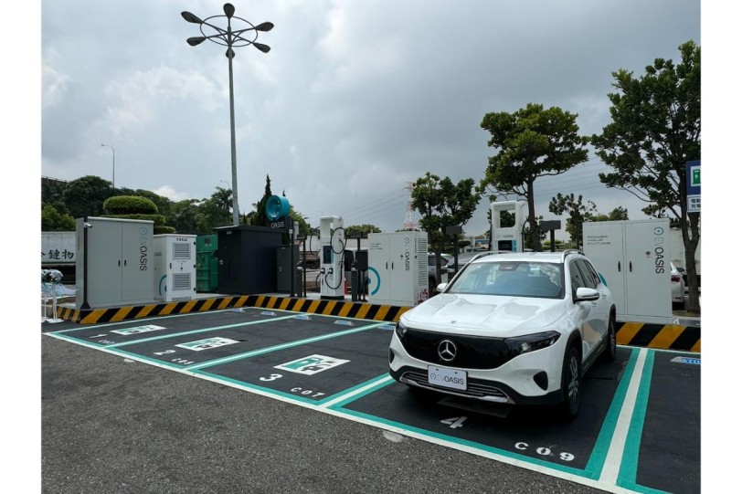 中興電工iCharging 國道14 MW充電站全面啟用、象徵國道服務區充電路網竣工上線！