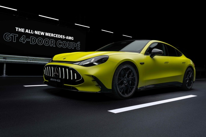 AMG.EA專屬平台首作：新世代純電千匹馬力Mercedes-AMG GT 4-Door Coupe首度亮相