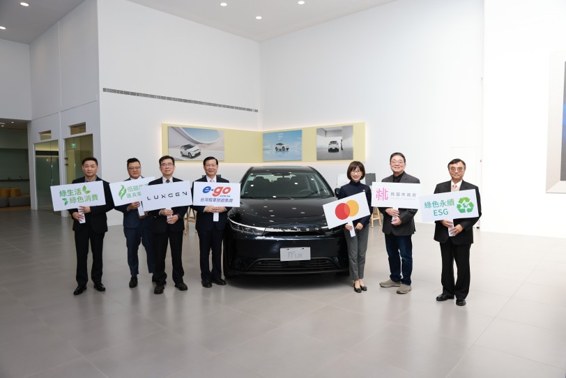 LUXGEN攜手e-go台灣租車旅遊集團與萬事達卡 打造50輛純電休旅n⁷ LR車隊  共同助力永續智慧移動 邁向淨零未來