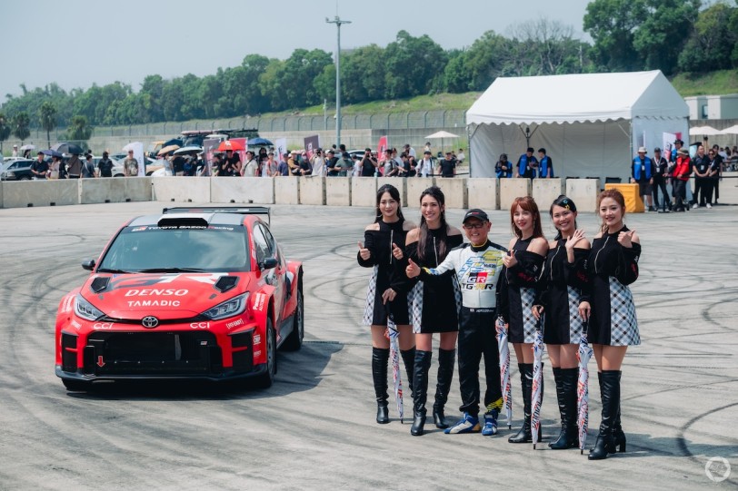 TOYOTA GAZOO Racing Corolla Cup 2025統規賽現場直擊、會長 豐田章男化身「Morizo」與民眾近距離接觸！