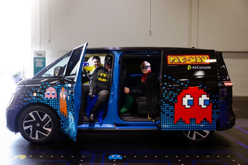 慶祝祖宗級電玩遊戲「小精靈」45週年，Volkswagen與AirConsole合作推出ID. Buzz PAC-MAN