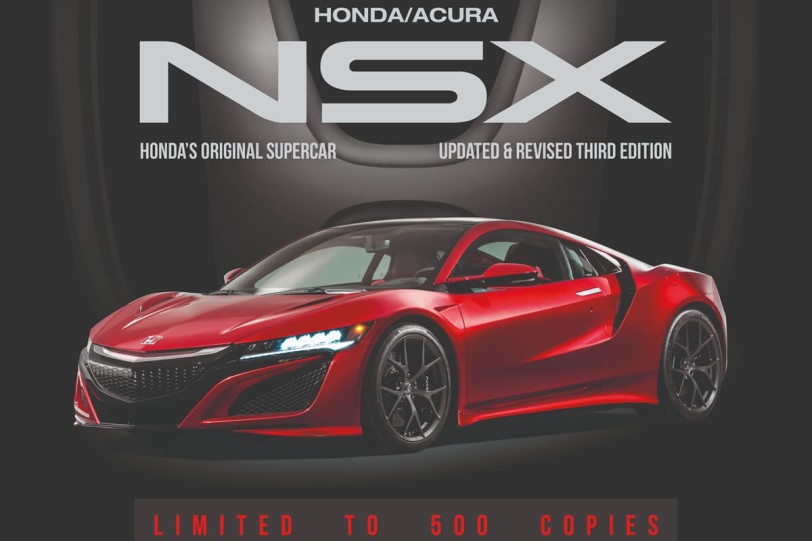 好書推薦：HONDA/ACURA NSX – Honda's Original Supercar第三版，限量500本