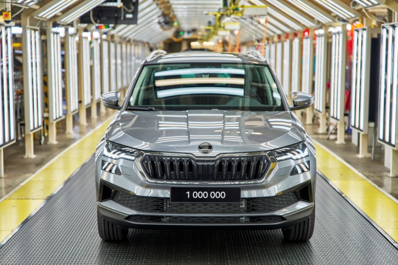 Skoda達成生產第100萬輛Karoq里程碑