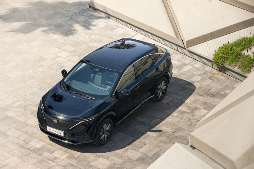 Nissan推出太陽能驅動的Ariya概念車