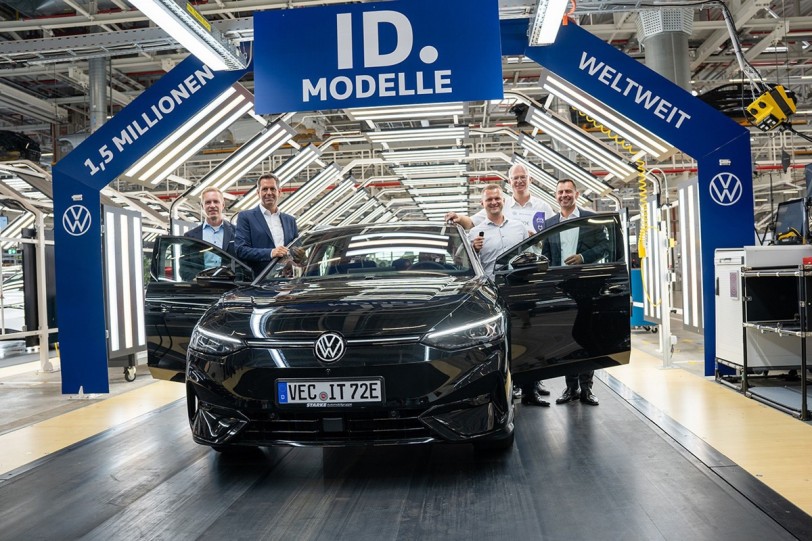 Volkswagen第150萬輛ID.純電車款下線
