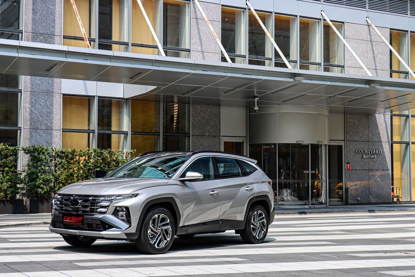 參入更多電車元素的運動油電，2025 Hyundai Tucson L Turbo Hybrid GLTH-C
