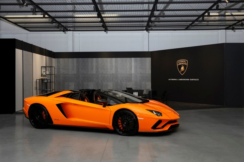 Lamborghini於2021義大利Cersaie陶瓷衛浴展展出藝術建材