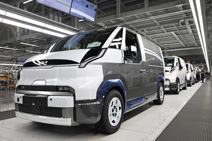 Kia達成生產新里程碑：韓國未來PBV生產線完工