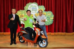 解救空汙，從里長開始。e-moving一哩低碳 一里幸福計畫