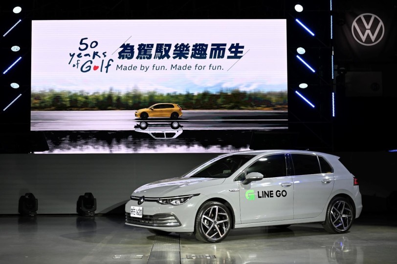 台灣福斯汽車再度攜手LINE GO自遊租 打造便利移動生活 投入百輛The Golf新車 盡享德藝魅力操駕快感