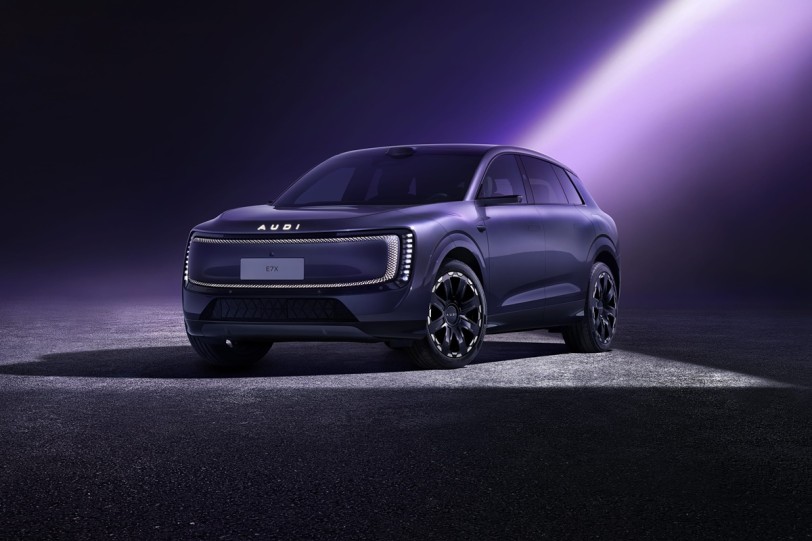 AUDI E7X：中國市場專屬純電高級SUV亮相