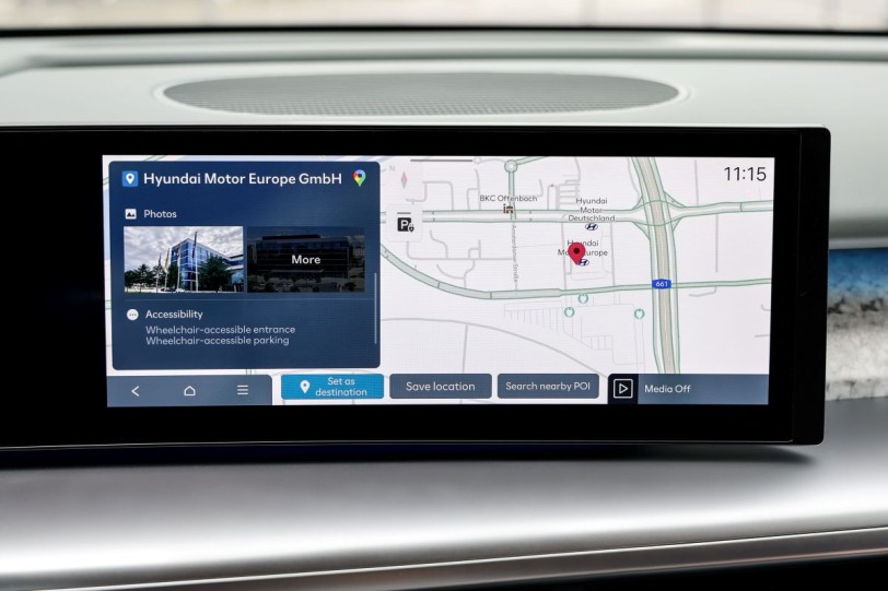 Hyundai集成了Google Places，提供更智慧、更強大的導航體驗