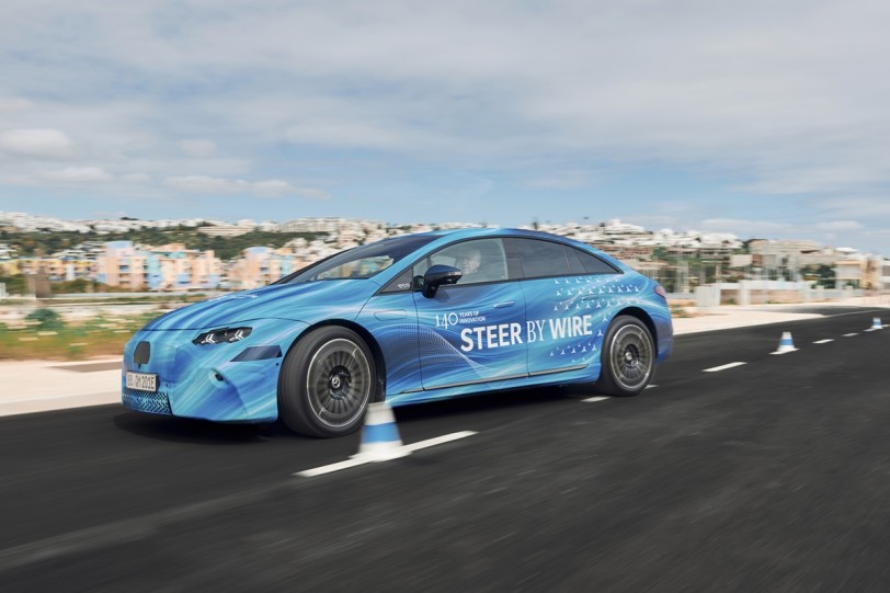 Mercedes‑Benz全新線控操控將在新款EQS中實現