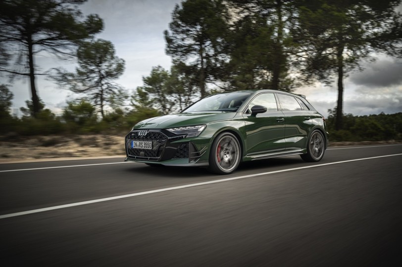 榮耀之五！Audi推出RS 3 competition limited以慶祝五缸引擎推出50週年