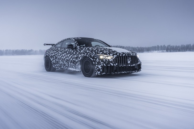 Mercedes-Benz Mythos系列的第二款車型進入測試階段
